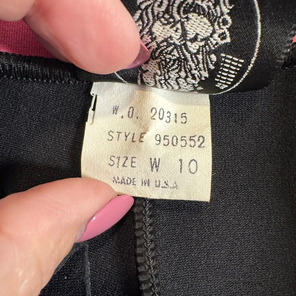 O'Neill Wetsuit Jacket Womens 10 Vintage 950552 Surfing Diving Black Smoothskin